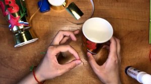 Поделка на 23 февраля своими руками. Поделка в сад. Кубок для папы