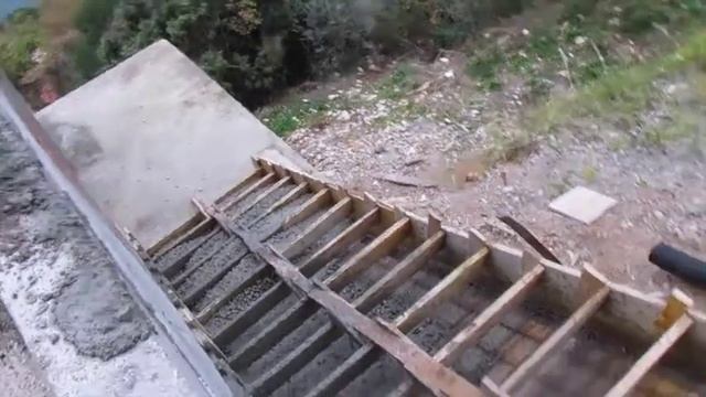 Прйевор-2, бетонирование лестницы 25.12.14 смотреть онлайн