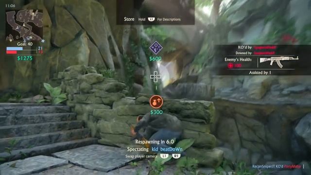 Jumping To Their DEATHS! - Uncharted 4 Multiplayer #4 - Team Deathmatch On Island смотреть онлайн