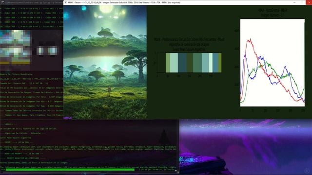 M8AX - Paisajes Creados Mediante Stable Diffusion, Con Un Programa En Python Creado Por Mi смотреть онлайн