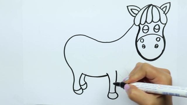 Как нарисовать курица с MiMi ? | Раскраски детей HD | Рисование и окраска ? смотреть онлайн
