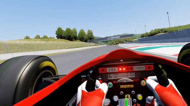 Ferrari F310 (1996) - Mugello (01:28:689) /// Assetto Corsa + Oculus rift смотреть онлайн