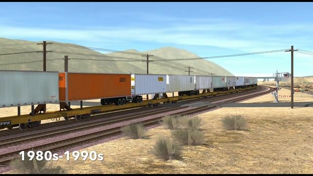 Trainz a New Era | Cajon Pass through the years смотреть онлайн