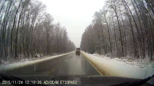 24.11.2015. Большое бетонное кольцо. Между Егорьевским шоссе и г. Воскресенск #2 смотреть онлайн