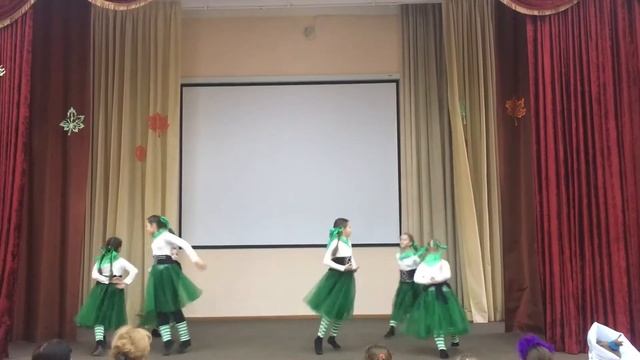 Ирландские танцы. 3Б класс смотреть онлайн