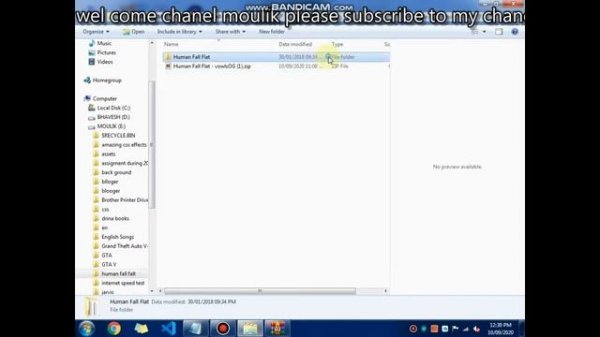 how to download human fall flat in 32bit  opreating system