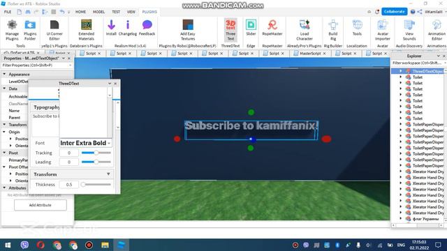 How to make 3D text in Roblox Studio смотреть онлайн