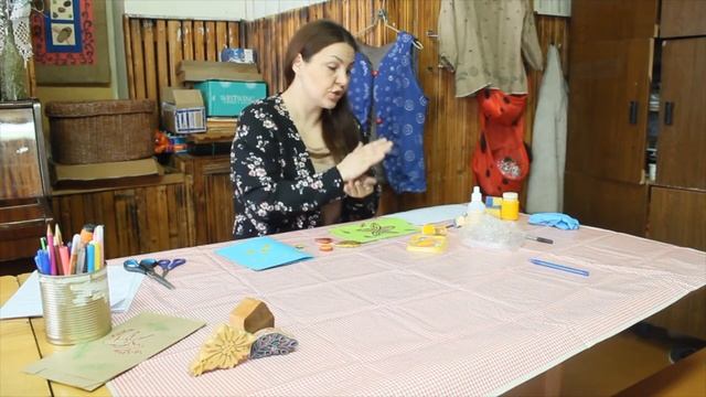 Набойка "Пластилиновые штампы" Декор на бумаге смотреть онлайн