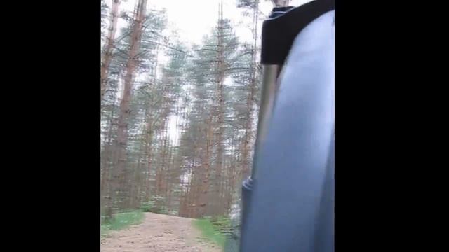 Работа вилки SR Suntour XCT или лесная покатушка смотреть онлайн