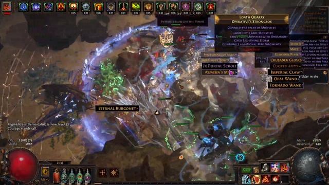 Path of Exile 3.21 Fire trap / Righteous Fire Elementalist (without Oriath's End) смотреть онлайн