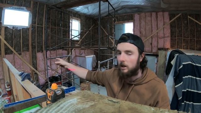 Shop House DIY Loft Build Pt.1 | Millennial DIY Homestead Build смотреть онлайн