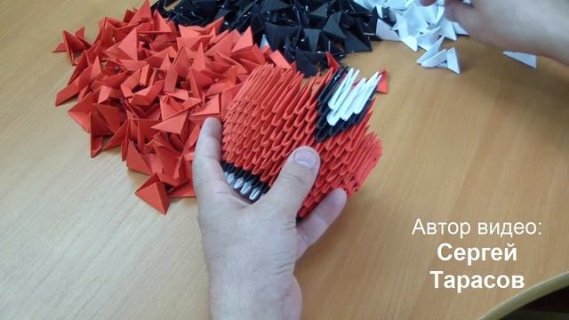 Модульное Оригами Лебедь | Лебедь из модулей оригами - пошаговая сборка. смотреть онлайн