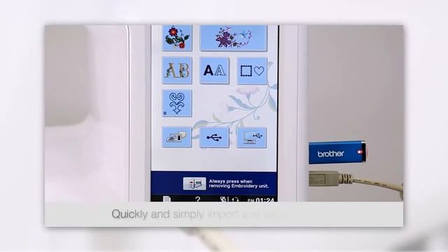 Brother Innov-is V3 embroidery only machine смотреть онлайн