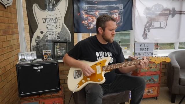 Squier By Fender J Mascis Jazzmaster Review смотреть онлайн