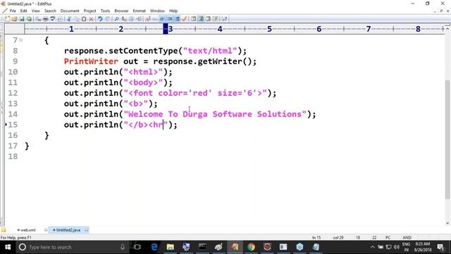 ADV. JAVA - SERVLETS || Session - 16 || by Mr. Nagoor Babu On 26-08-2018 смотреть онлайн