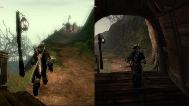Fable: Trilogy Xbox Series X vs Xbox 360 Comparison. смотреть онлайн