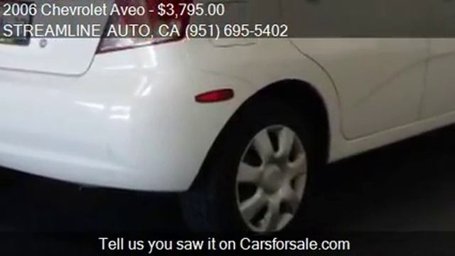 2006 Chevrolet Aveo Special Value 4dr Hatchback For Sale In