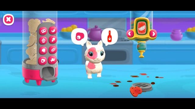 Весёлая детская игра про питомцев котиков и собачек Scribble Scrubbie Pets смотреть онлайн