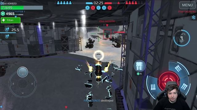 "Beyond Godlike" More NEW SCOPRION Robot Gameplay - War Robots WR смотреть онлайн