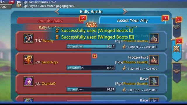 Lords Mobile - WoW kd 746 part 1( pgx vs 3 guilds) смотреть онлайн