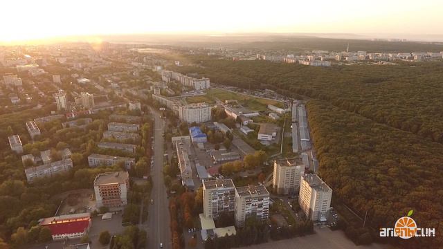 Ставрополь с высоты 200 метров, Ботаника, площадь 200-летия смотреть онлайн