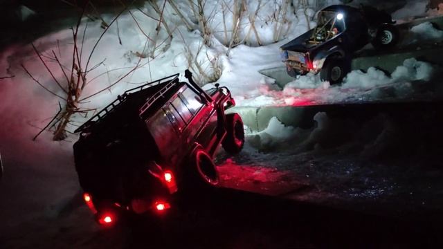 Ночной заезд! RGT, Toyota Land Cruiser-70. Ford F-1 смотреть онлайн