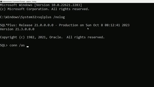 5 Unlock Oracle User смотреть онлайн