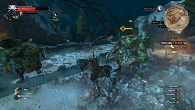 The Witcher 3 - Walkthrough Part 62 - Fringilla Vigo & Ice Elemental (Death March Mode) смотреть онлайн