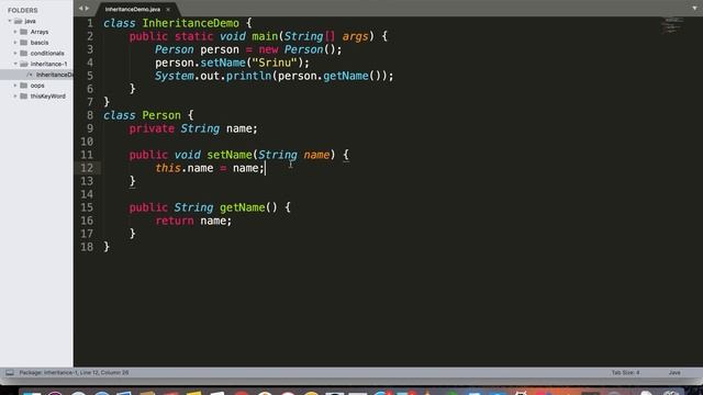 Oops | Inheritance | Java in telugu смотреть онлайн