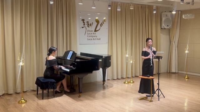 Cantilene for Clarinet with Piano - Louis Cahuzac │ 골든브리즈 Golden Breeze смотреть онлайн