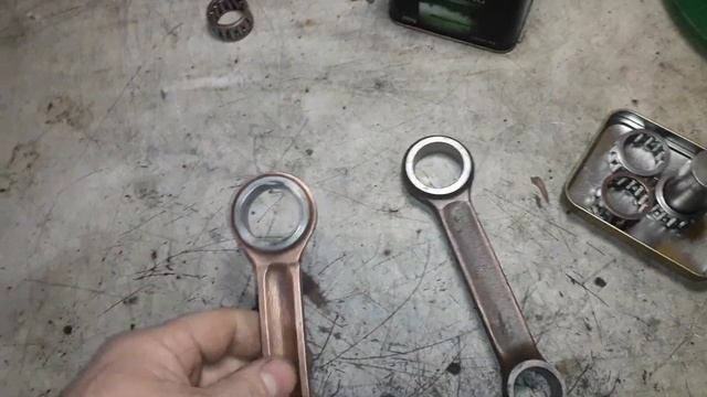 Ремонт шатуна CZ 250 -380 CROSS смотреть онлайн