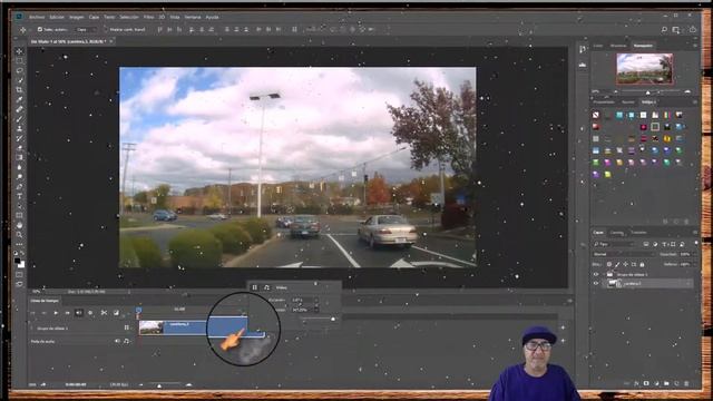PHOTOSHOP CC, AÑADIR VELOCIDAD RÁPIDA O LENTA A VIDEO O JUEGO O PELÍCULA.
