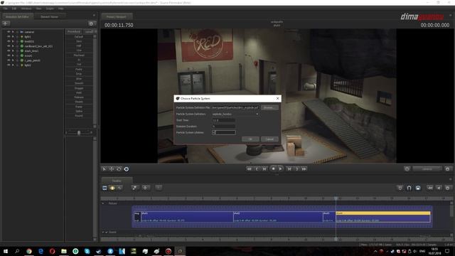 Урок по Source Filmmaker (Система частиц) - #3