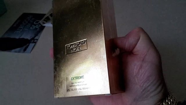 UNBOXING paczka TOM FORD NOIR EXTREME 150 ml eau de perfum woda perfumowana paket douglas смотреть онлайн