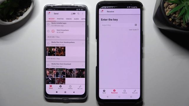 How to Transfer files from an Android Device to Asus ROG Phone 6D - Send Anywhere App смотреть онлайн
