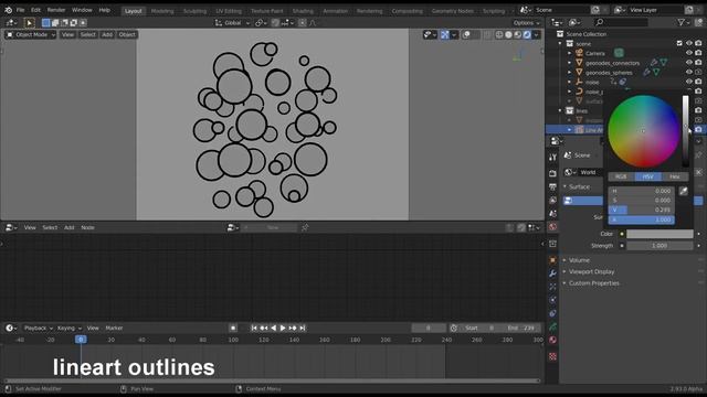 Blender 2.93 Training Promo: Geometry Nodes NPR смотреть онлайн