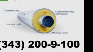 труба ппу оц, труба в ппу оболочке