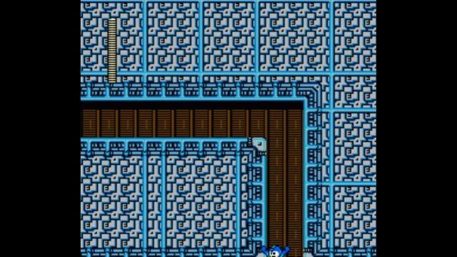 Dendy (Famicom,Nintendo,Nes) 8-bit MegaMan (RockMan) 2 part stage QuickMan