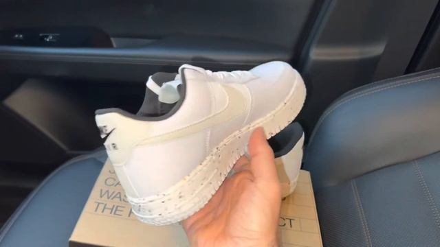 Nike Air Force 1 Crater Next Nature White Speckled Shoes смотреть онлайн