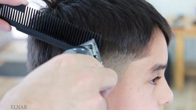 asmr haircut | learn boy’s hair cutting | stylist elnar hair tutorial video смотреть онлайн