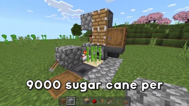FASTEST Easiest Sugarcane Farm Minecraft Bedrock 1.20 смотреть онлайн
