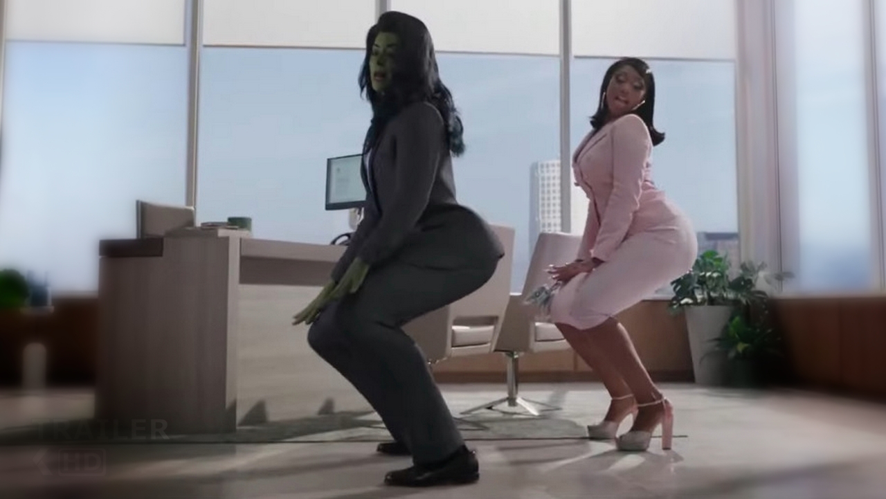 SHE-HULK Twerks with Megan Thee Stallion (Featurette, 2022) смотреть онлайн