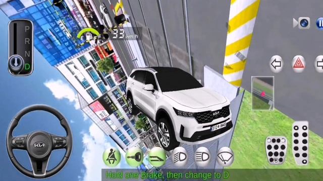 KIA SORENTO Car Vs Train - Unlock New Car - 3D Korean Driving Class #22 - Android IOS GamePlay