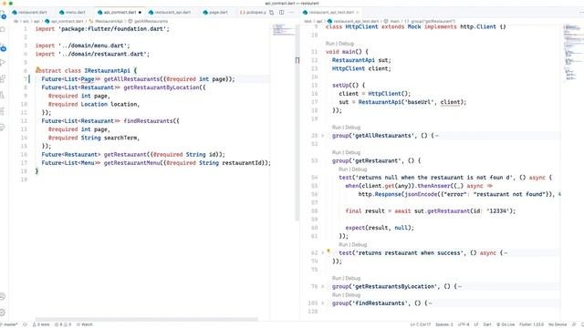 Flutter Food Ordering App - Part 15 Restaurant API Refactor смотреть онлайн