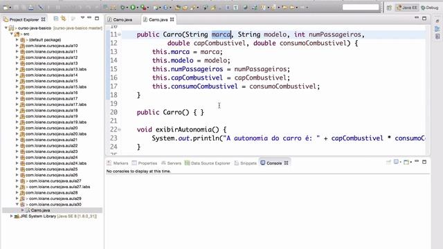 Curso de Java 30 - Orientação a Objetos: Palavra chave this смотреть онлайн