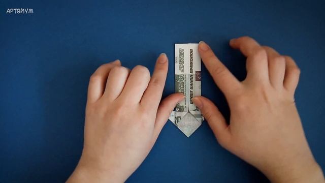 Денежная Ёлочка ? Необычный подарок на Новый Год своими руками: Оригами ёлка из денег? Money Origam смотреть онлайн