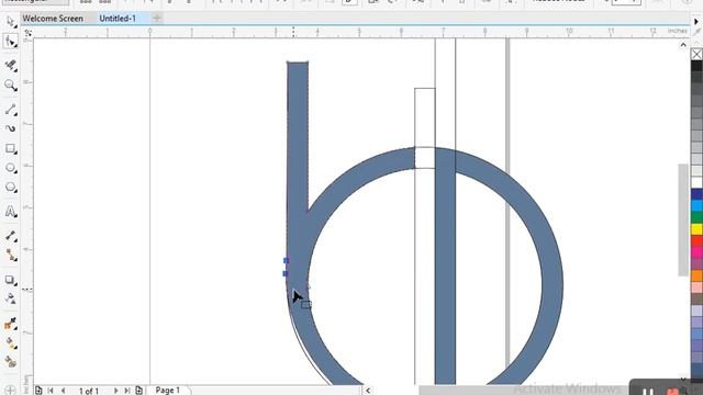B P logo in Corel Draw. Corel Draw Tutorial. #logo #logodesign #coreldraw смотреть онлайн