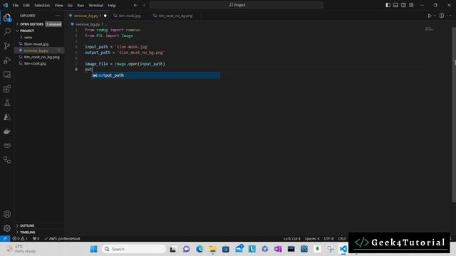 Remove Background from Image using Python | Python for Beginners смотреть онлайн