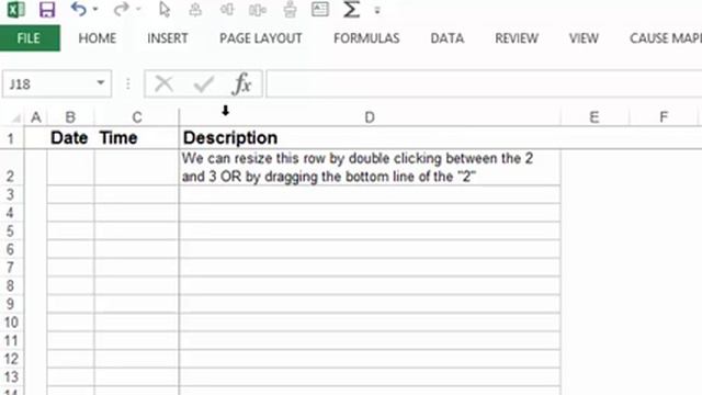How To: Change Row Height or Column Width Within Microsoft Excel смотреть онлайн
