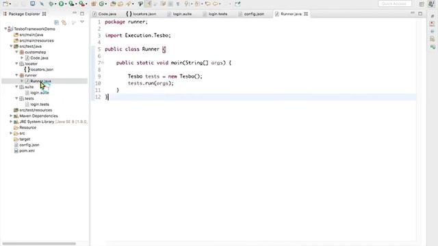 9. Runner Class in Tesbo | Test Execution File in Tesbo смотреть онлайн